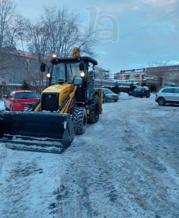 Уборка и вызов снега в Кургане.